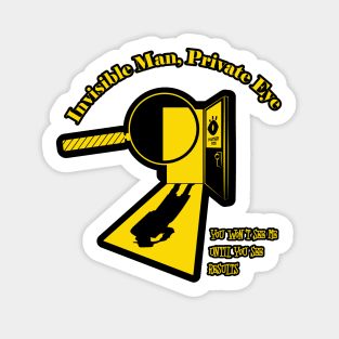 Invisible Man, Private Eye Sticker